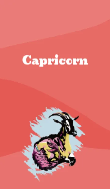 [LINE着せ替え] red やぎ座の画像1