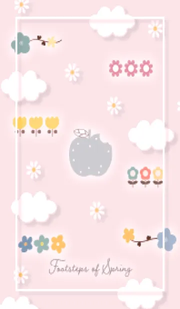[LINE着せ替え] pink春の足音10_1の画像1