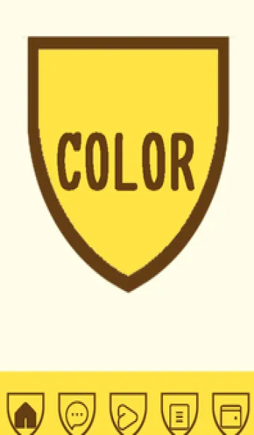 [LINE着せ替え] yellow color X47の画像1