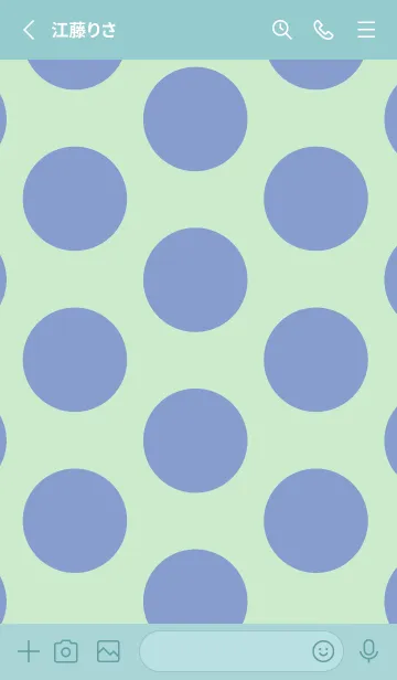 [LINE着せ替え] ドット _12の画像2