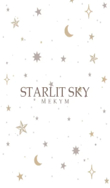 [LINE着せ替え] SIMPLE STARLIT SKY - MEKYM 30の画像1