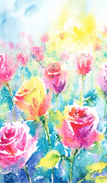 [LINE着せ替え] 薔薇(バラ)の花の着せかえ(R2340)の画像1