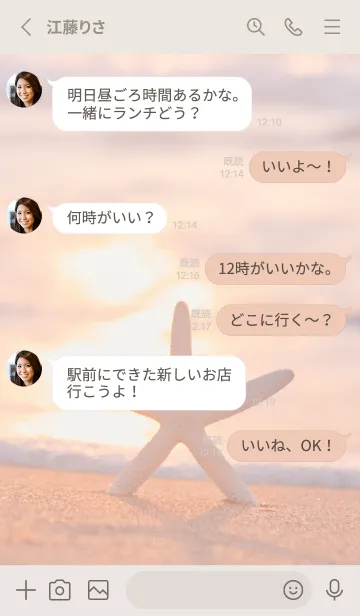 [LINE着せ替え] BeachStar 41の画像3