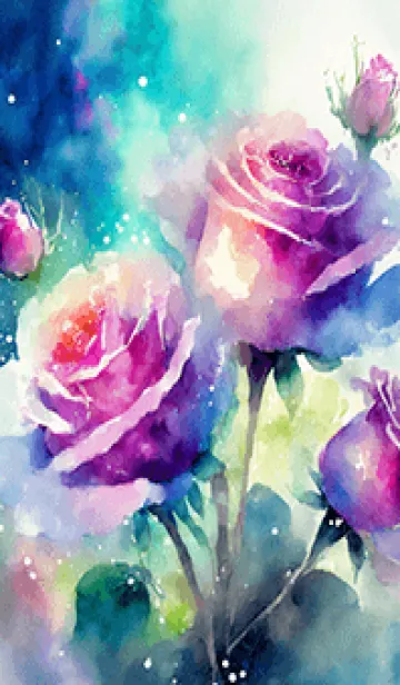 [LINE着せ替え] 薔薇(バラ)の花の着せかえ(R2341)の画像1