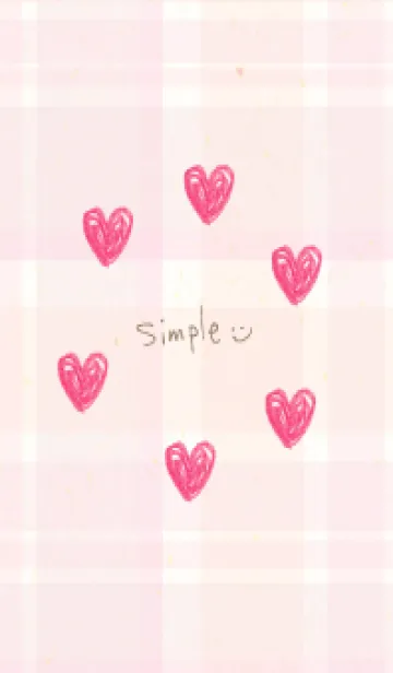 [LINE着せ替え] ハート 水彩 円23の画像1