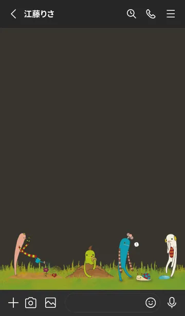 [LINE着せ替え] モケケ 着せ替えの画像2