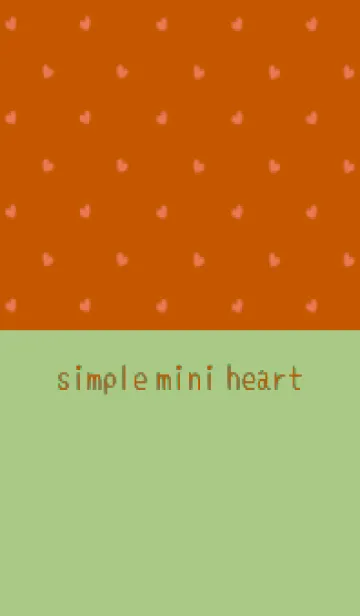[LINE着せ替え] シンプル ミニ ハート -38の画像1