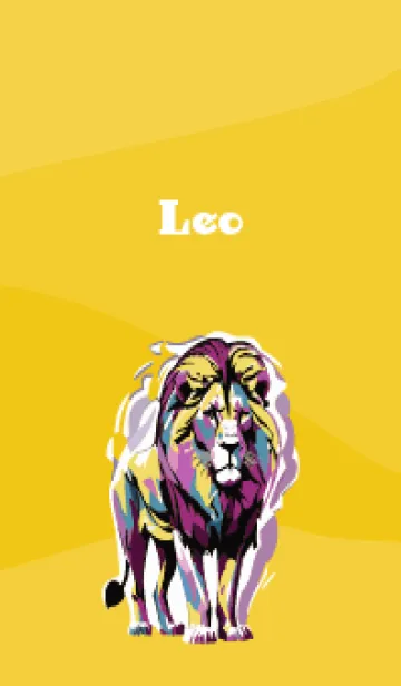 [LINE着せ替え] yellow しし座の画像1