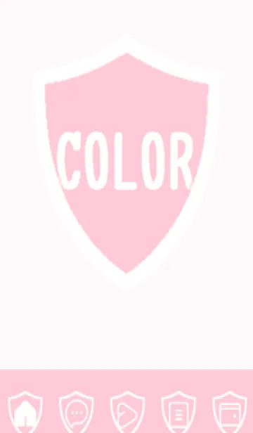 [LINE着せ替え] pink color Y49の画像1