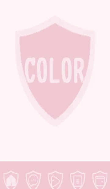 [LINE着せ替え] pink color Y50の画像1