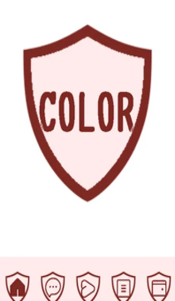 [LINE着せ替え] red color Y48の画像1