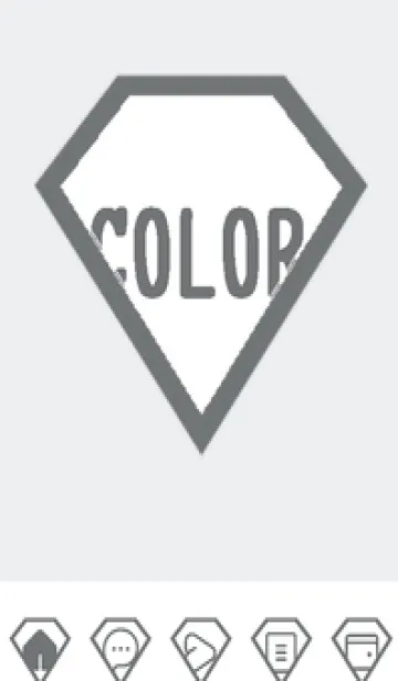 [LINE着せ替え] bw color Z46の画像1