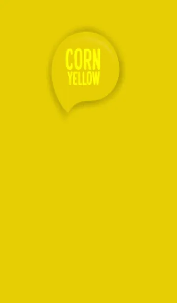[LINE着せ替え] Corn Yellow Color Theme (JP)の画像1