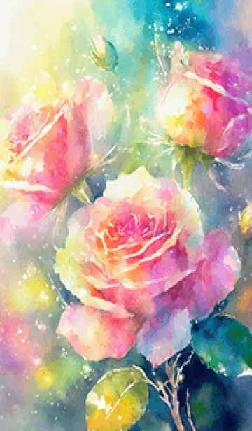 [LINE着せ替え] 薔薇(バラ)の花の着せかえ(R2362)の画像1