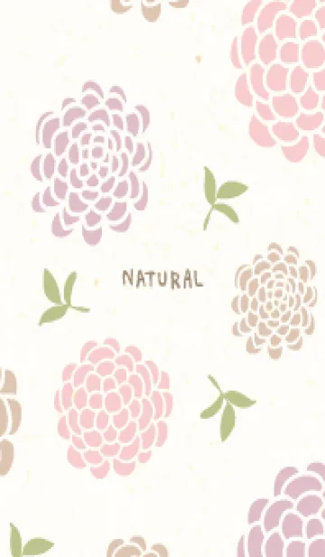 [LINE着せ替え] くすみカラー 鞠 花6の画像1