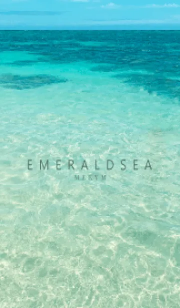 [LINE着せ替え] EMERALD SEA HAWAII-SHELL 16の画像1
