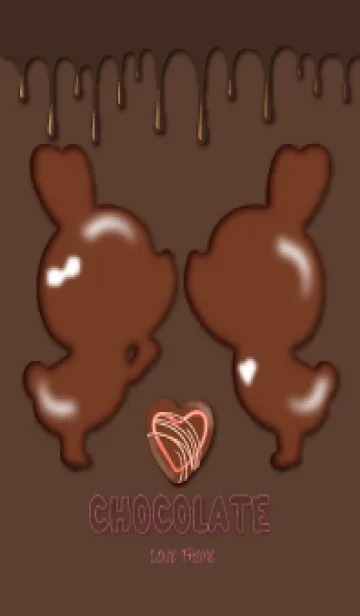 [LINE着せ替え] CHOCOLATE LOVE THEME 32の画像1