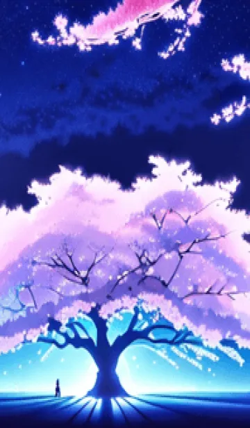 [LINE着せ替え] 冬のサクラ #BaEWN04。の画像1