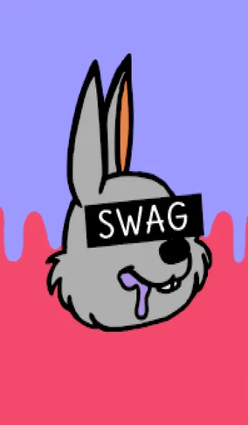 [LINE着せ替え] スワッグ ラビット 54の画像1