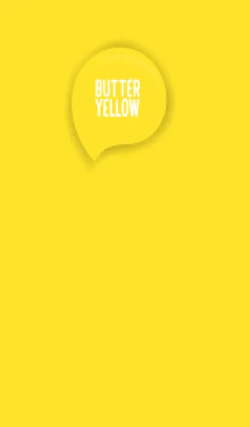 [LINE着せ替え] Butter Yellow Color Theme (JP)の画像1