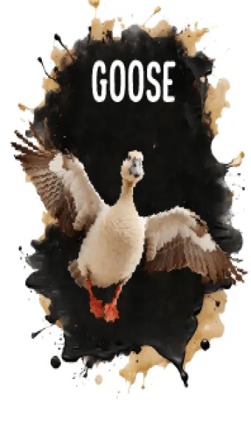 [LINE着せ替え] Cute Goose Cool Theme (JP)の画像1