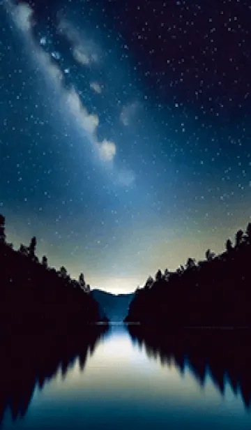 [LINE着せ替え] 穏やかな夜景の着せかえ/430の画像1