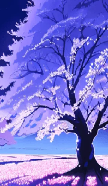 [LINE着せ替え] 冬のサクラ #BaFHP06。の画像1