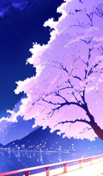 [LINE着せ替え] 冬のサクラ #BaFHP04。の画像1