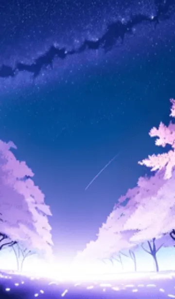 [LINE着せ替え] 冬のサクラ #BaFHP414。の画像1