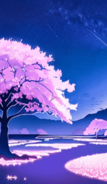 [LINE着せ替え] 冬のサクラ #BaFHP416。の画像1