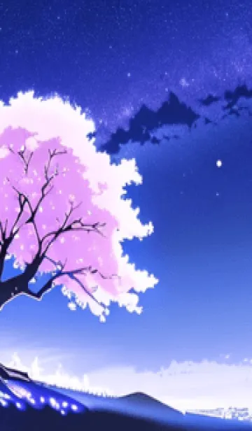 [LINE着せ替え] 冬のサクラ #BaFHP46。の画像1