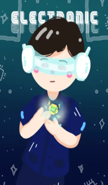 [LINE着せ替え] DBTech07-Electronicsの画像1