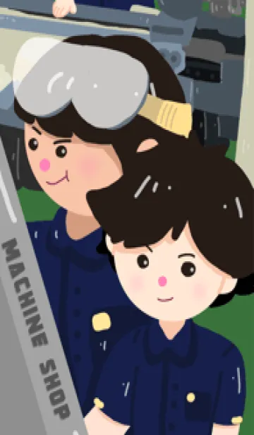 [LINE着せ替え] DBTech09-Machine Shopの画像1