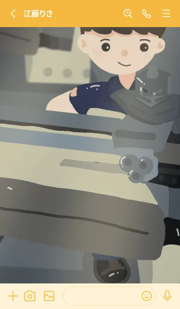 [LINE着せ替え] DBTech09-Machine Shopの画像2