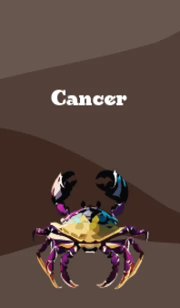 [LINE着せ替え] brown かに座の画像1