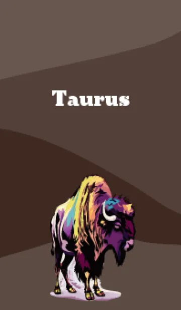 [LINE着せ替え] brown おうし座の画像1