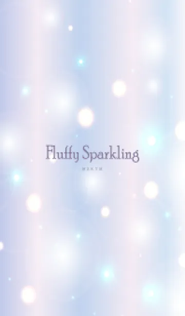 [LINE着せ替え] Fluffy-Sparkling PURPLE 2の画像1