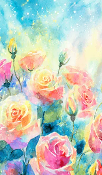 [LINE着せ替え] 薔薇(バラ)の花の着せかえ(R2376)の画像1