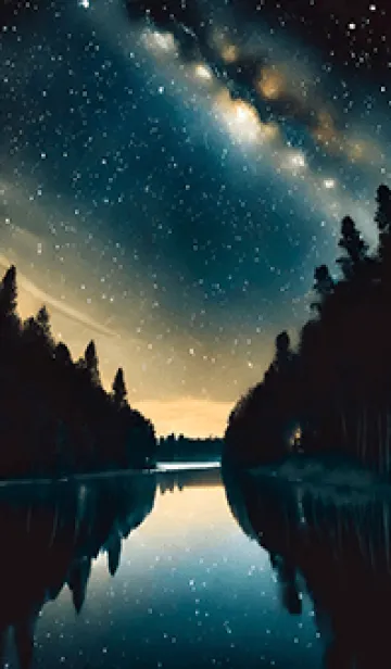 [LINE着せ替え] 穏やかな夜景の着せかえ/438の画像1