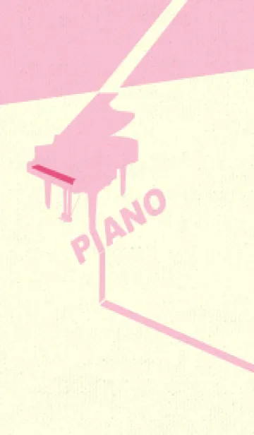 [LINE着せ替え] グランドピアノ  カーネーションピンクの画像1