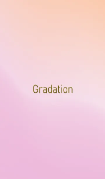 [LINE着せ替え] gradation-ORANGE&PINK-27の画像1