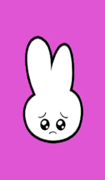 [LINE着せ替え] ぴえん うさぎ 174の画像1