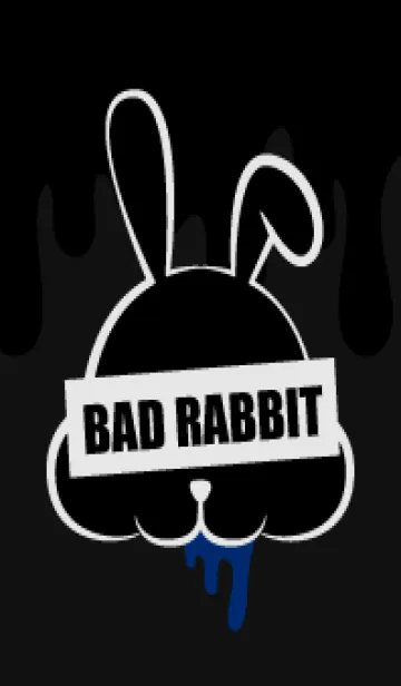 [LINE着せ替え] BLACK-BAD RABBIT DARK 34の画像1