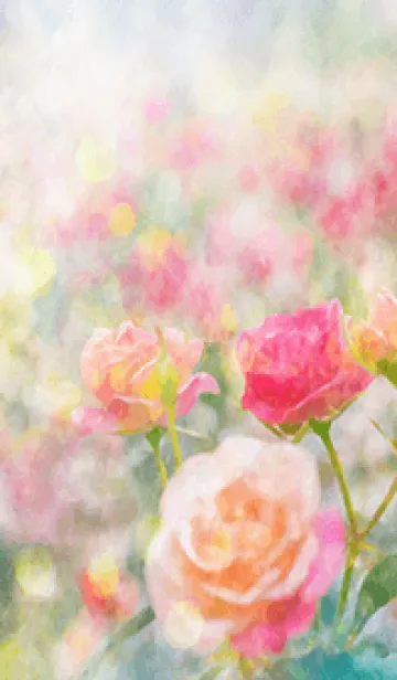 [LINE着せ替え] 薔薇(バラ)の花の着せかえ(R2389)の画像1