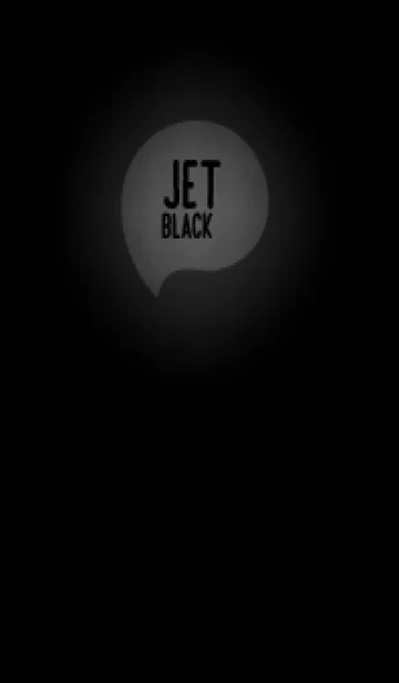 [LINE着せ替え] Jet Black Light Theme V7 (JP)の画像1