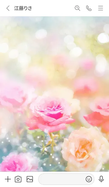 [LINE着せ替え] 薔薇(バラ)の花の着せかえ(R2392)の画像2