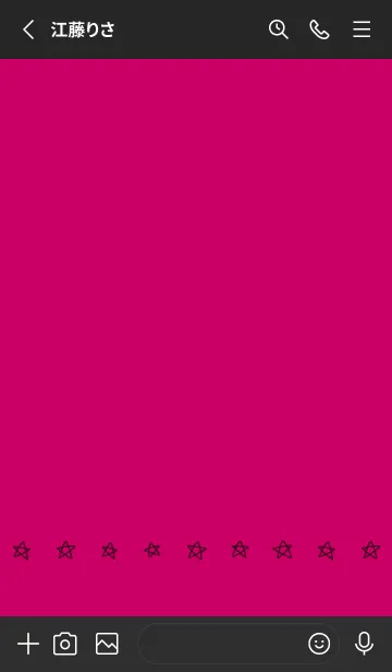 [LINE着せ替え] 星のらくがき(black1-10)の画像2