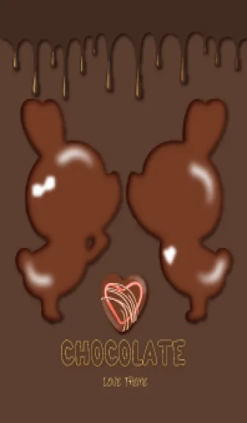 CHOCOLATE LOVE THEME 33の着せ替えメイン画像