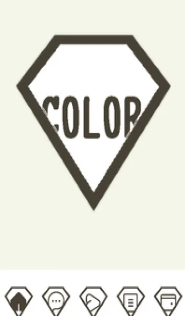 [LINE着せ替え] green color Z93の画像1