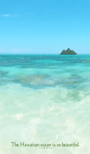 [LINE着せ替え] Hawaiian ocean is so beautiful-shell 25の画像1